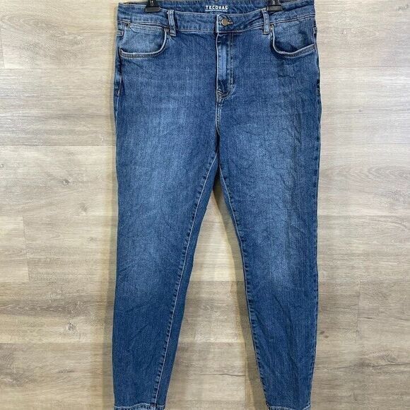 Tecovas Denim - Tecovas‎ Jeans Skinny Womens Size 31 High Rise Boho Western Countries Denim
